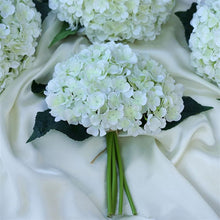 Load image into Gallery viewer, Hydrangea Bouquet Artificial Silk Flowers - Cream