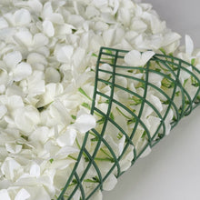 Load image into Gallery viewer, Hydrangea Artificial Flower Wall Mat Panel - Blue - 4 panels