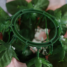 Load image into Gallery viewer, Silk Rose Candle Ring Artificial Flowers - Blush - 4 pcs