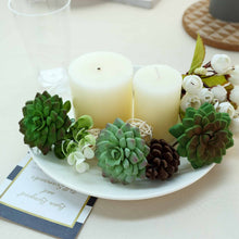 Load image into Gallery viewer, Set of 3 | 3" Parva Echeveria Stems Decorative Artificial Plants