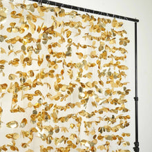 Load image into Gallery viewer, Dazzling Metallic Foil Flower Wedding Backdrop- Gold- 6ftx6ft