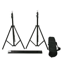Load image into Gallery viewer, 10ft X10ft Adjustable Heavy Duty Pipe and Drape Kit Wedding Photography Backdrop Stand