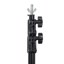 Load image into Gallery viewer, 10FT Adjustable Crossbar Kit Wedding Photography Muslin Backdrop Stand + FREE Backdrops