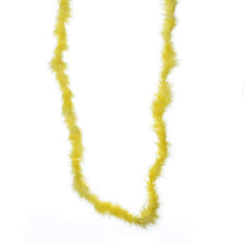 Load image into Gallery viewer, Deluxe Marabou Ostrich Feather Boa-Lemon Yellow -2 Yards