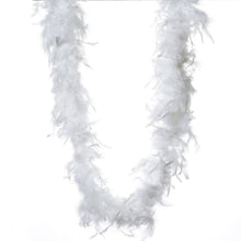 Load image into Gallery viewer, Lush-Chandelle Turkey Boas - White 2 Yards