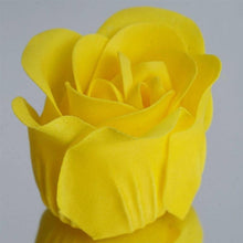 Load image into Gallery viewer, Scented Rose Soap Gift Box - Yellow