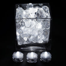 Load image into Gallery viewer, Submersible LED Waterproof Light RGB for Vase Wedding Party Fish Tank - White-12pcs