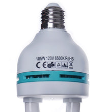 Load image into Gallery viewer, 2 x 6500K 105W Photography Lighting Photo Studio Light Bulbs, Daylight Balanced