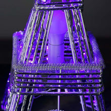 Load image into Gallery viewer, 39" Color Changing LED Metal Eiffel Tower Wedding Event Party Columns - 1PCS
