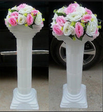 Load image into Gallery viewer, 32" Tall Height Adjustable Decorative Wedding Party Roman Columns - 4 PCS