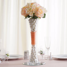 Load image into Gallery viewer, 16" Tall Clear Hourglass Shaped Floral Centerpiece Vase Wedding Party Decoration - 12 PCS
