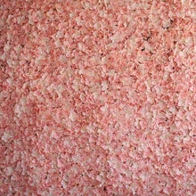 Load image into Gallery viewer, Hydrangea Artificial Flower Wall Mat Panel - Blush - 4 panels
