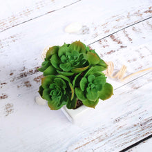 Load image into Gallery viewer, Set of 3 | 5'' Assorted Mini Echeveria Artificial Plants with Pots
