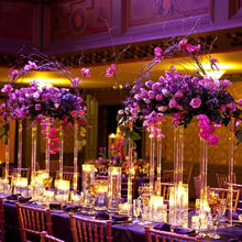 Load image into Gallery viewer, Illuminating Square Votive Tealight Wedding Crystal Candle Holder - 3.25" W x 3.25" L x 2.5" H
