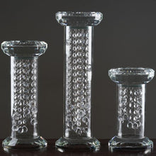 Load image into Gallery viewer, 14" Gemcut Egyptian Handcrafted Glass Crystal Pillar Vase Chandelier Table Top Wedding Centerpiece - 1 PCS
