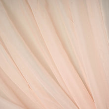 Load image into Gallery viewer, Set Of 2 Blush Fire Retardant Sheer Organza Premium Curtain Panel Backdrops Window Treatment With Rod Pockets - 5FTx10FT
