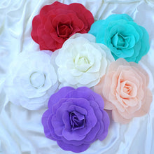 Load image into Gallery viewer, 12" Large Foam Rose Backdrop Wall Decor - Lavender - 4 pcs
