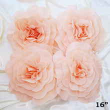 Load image into Gallery viewer, 16" Large Foam Rose Backdrop Wall Decor - Blush - 4 pcs
