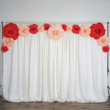 Load image into Gallery viewer, 20" Large Foam Rose Backdrop Wall Decor - Red - 2 pcs
