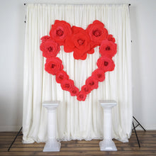 Load image into Gallery viewer, 8" Large Foam Rose Backdrop Wall Decor - Lavender - 6 pcs
