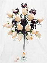 Load image into Gallery viewer, 6 x Trio of Glittered Bird’s Nest on Stem - Chocolate
