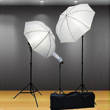 Load image into Gallery viewer, Photography Photo Portrait Studio 600W Day Light White Umbrella Continuous Lighting Kit
