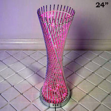 Load image into Gallery viewer, 24" Color Changing  LED Spiral Metal Wedding Event Party Tower Columns - 1 PCS
