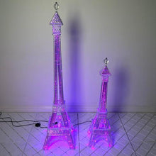 Load image into Gallery viewer, 39" Color Changing LED Metal Eiffel Tower Wedding Event Party Columns - 1PCS
