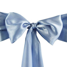 Load image into Gallery viewer, White Sleveeless Satin Flower Girl Dress with Sash
