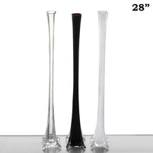 Load image into Gallery viewer, 28" Clear Eiffel Tower Vases-6pc
